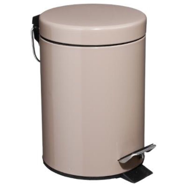 Poubelle metal 3L taupe - FSS