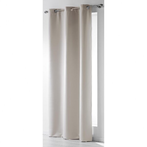 Rideau occultant 140x240 Ivoire