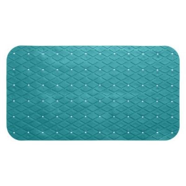 Fond de bain pvc turquoise 69x39cm