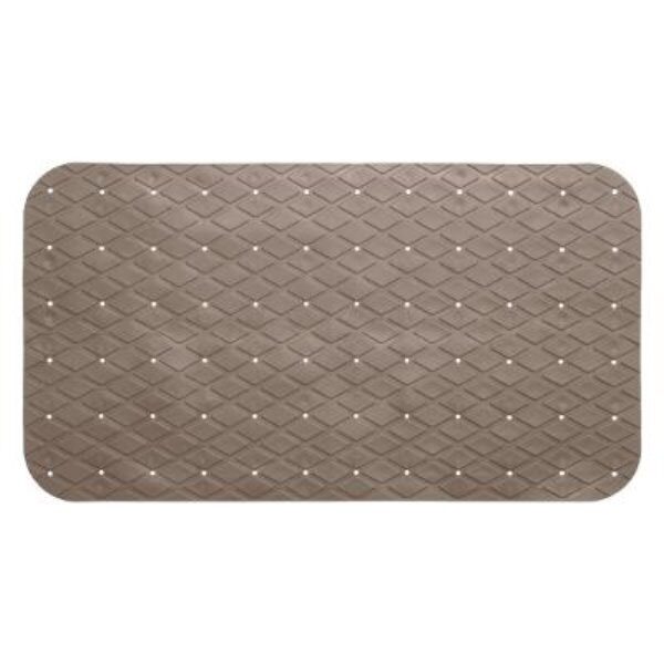 Fond de bain pvc taupe 69x39cm