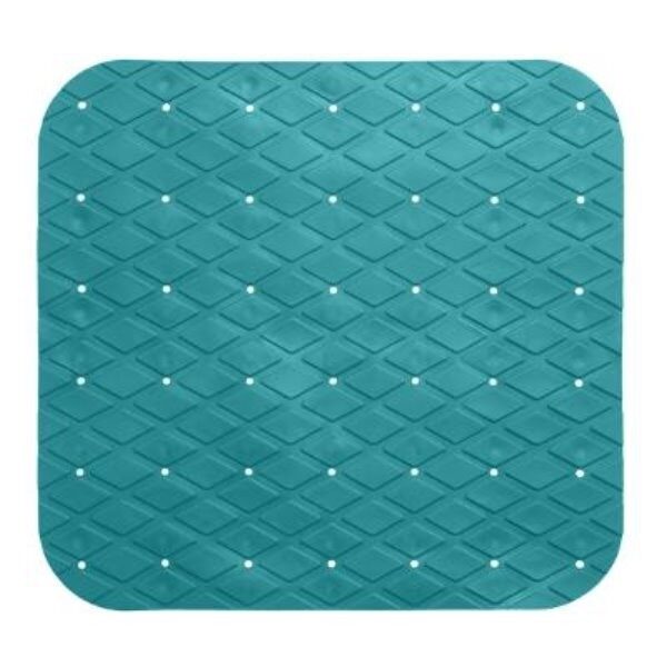 Fond de douche pvc turquoise 55x55cm