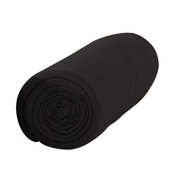 Drap housse coton 57 fils 160x200cm REGLISSE