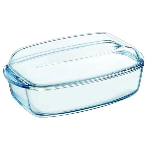 Cocotte rectangle 4,5L avec couvercle - PYREX
