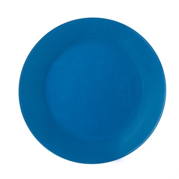 Assiette plate 25 cm  ZELIA BLEU-- lot de 6 - LUMINARC