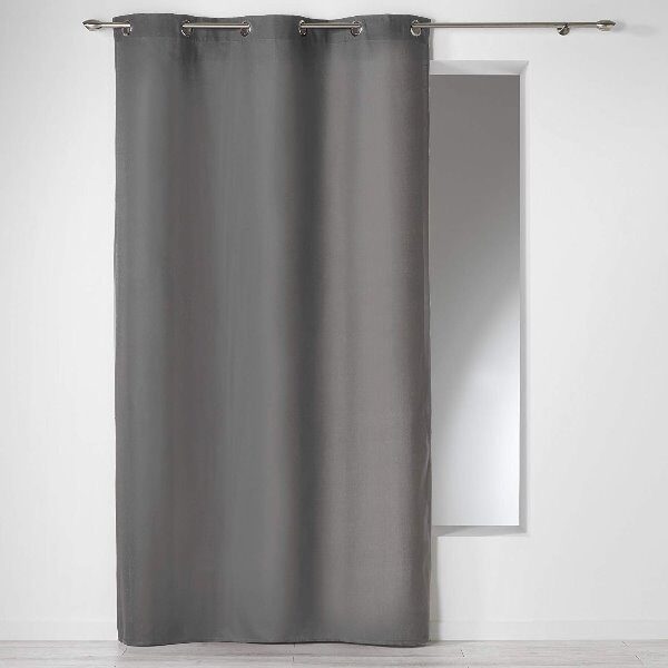 CURTAIN PANAMA GREY - 140 X 240 CM