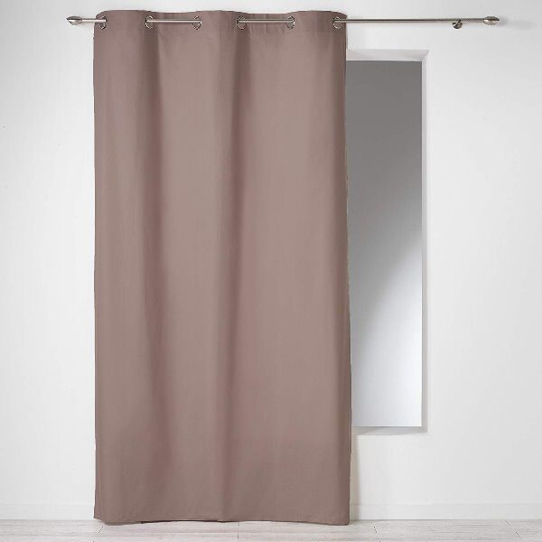 CURTAIN PANAMA NOISETTE - 140 X 240 CM