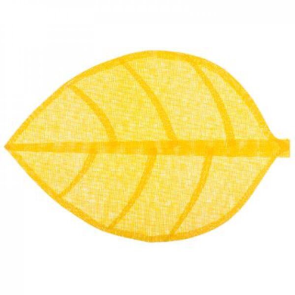 Set table feuille jaune 50x33  - SG