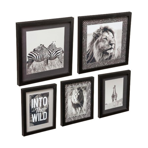 Set de 5 cadres 54x50 SAVANE - ATM