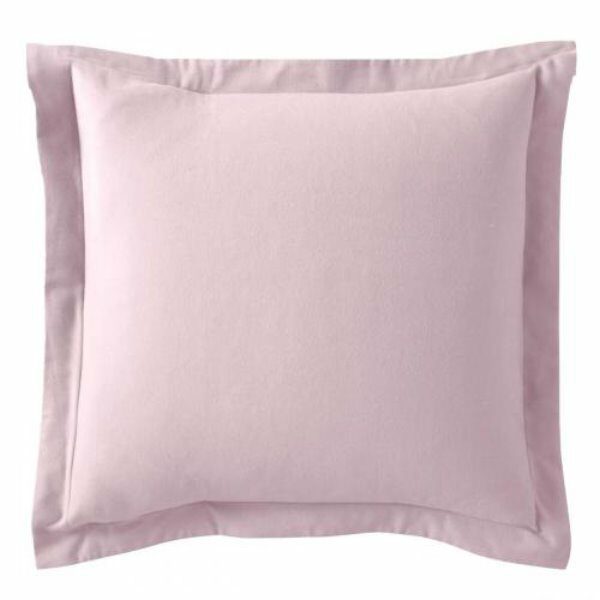 Taie d'oreiller 57 fils 75x75 poudre de lilas - TODAY