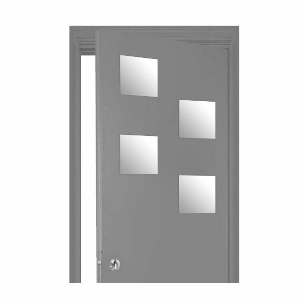 Miroir adhesif carre 20 x 20 cm - ATM
