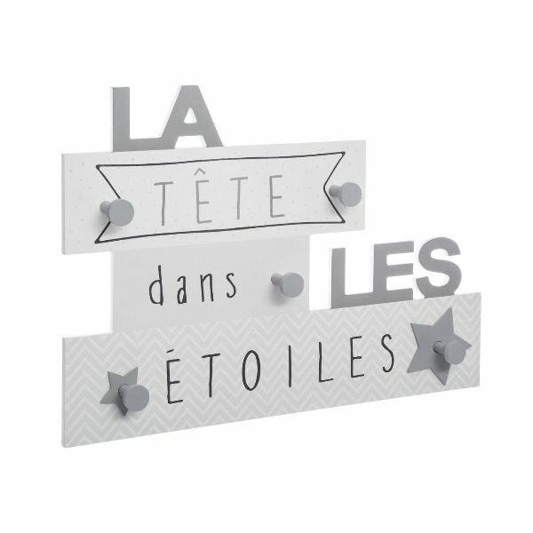 Patere la tete dans les etoiles grises - ATM