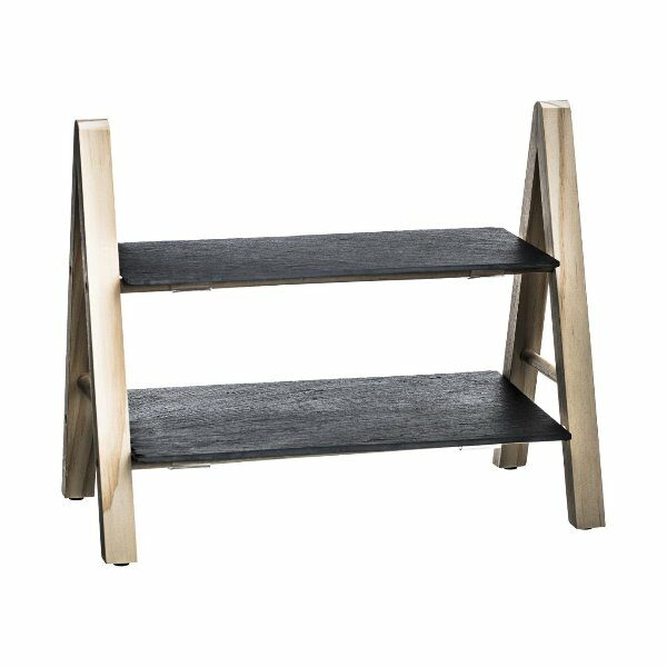 Serviteur ardoise / pin 2 etages - FSS