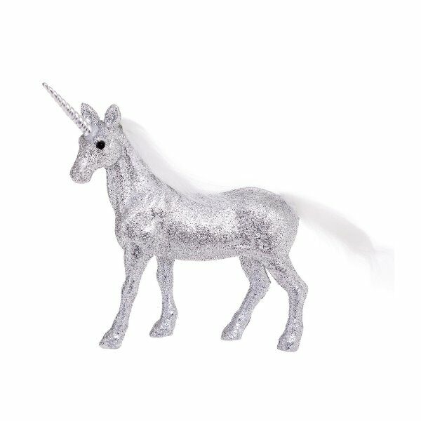 Objet deco paillette licorne 18cm - ATM