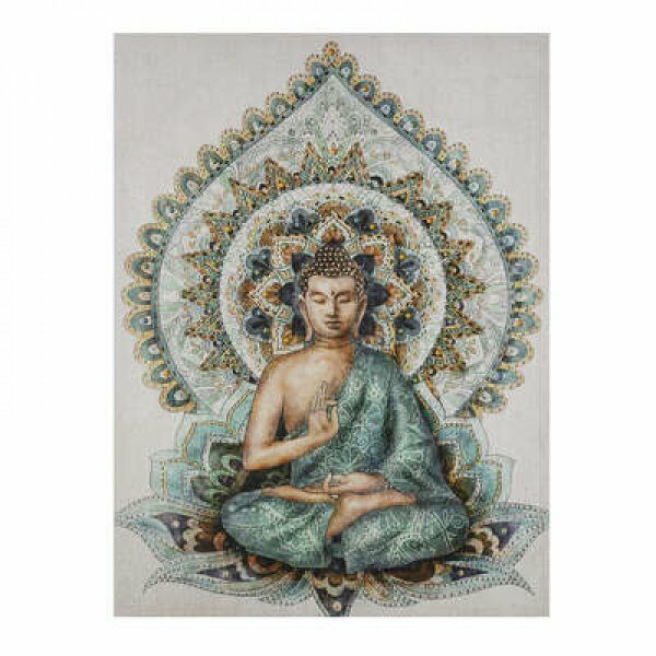 Toile imprime 58x78cm BOUDDHA -ATM