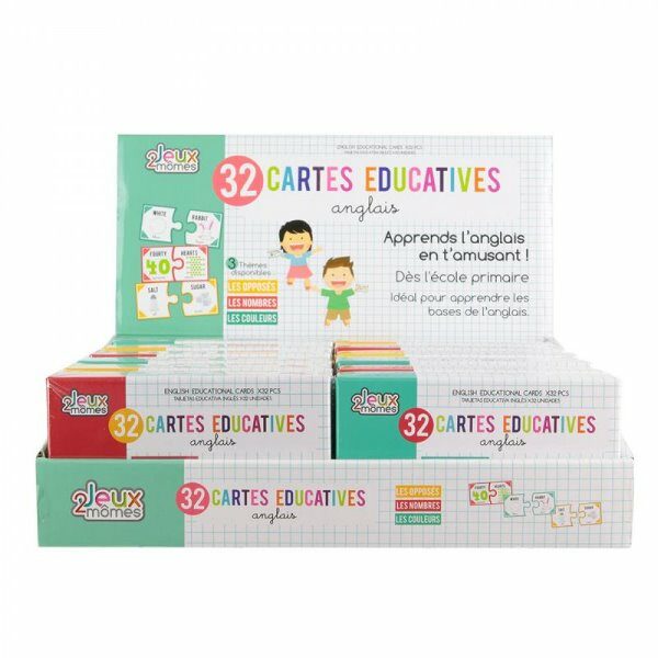 Carte educative anglais - CDISTR