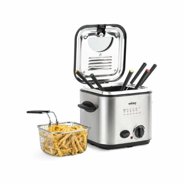 Friteuse et fondue 2 en 1 1,2L - H KOENIG