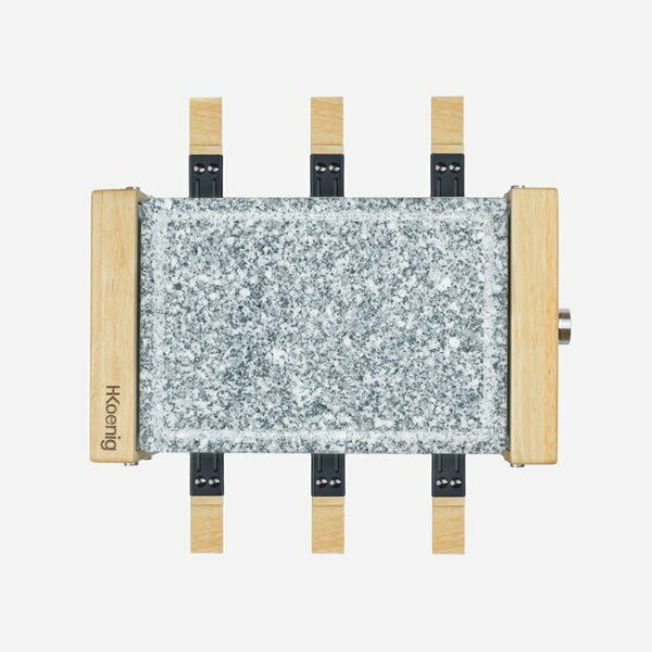 Appareil a raclette 6 pers. - H KOENIG