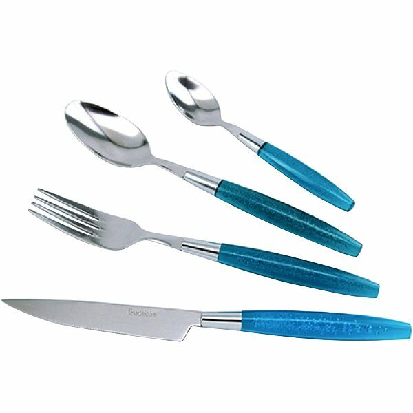 Ménagères 24 pcs curacao ECUME - TB