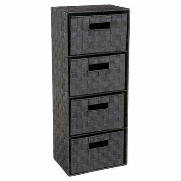 Meuble 4T anthracite LISE - ATM