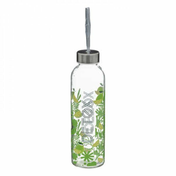 Bouteille en verre + inox DETOX - FSS