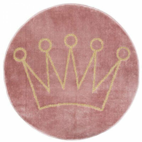 Tapis rond lurex COURONNE - ATM