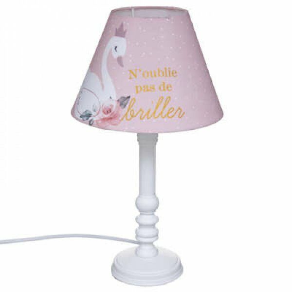 Lampe a poser pieds bois PRINCESSE - ATM