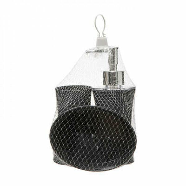 Accessoires SDB x3 noir STRIPE - FSS