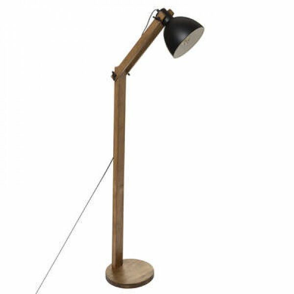 Lampadaire arc noir h141cm CUBA - ATM