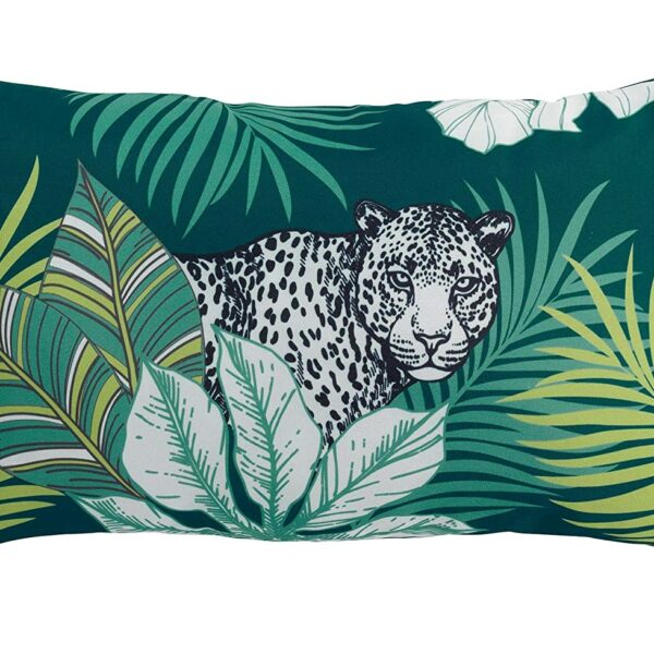 Coussin pompons 30x50 cm polyester imp cap nature DES PLACE - D INT