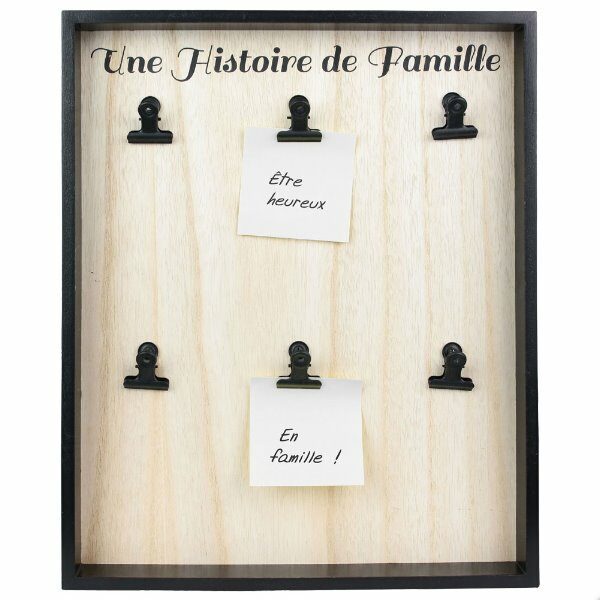 Cadre photo clipboard 6 pinces - CDISTR