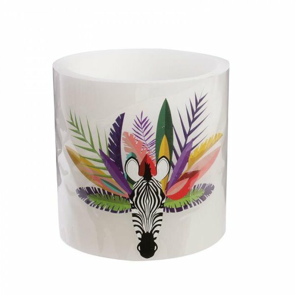 Bougie led h15cm EXOTIQUE SAUVANGE - CDISTR