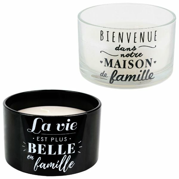 Bougie pfm linge 3 meches d13cm FAMILLE - CDISTR