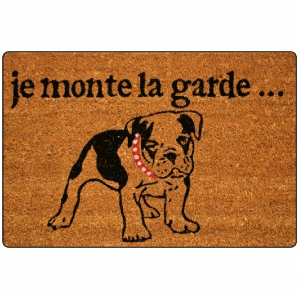 Paillasson coco 40x60 cm imp TOUTOU - D INT