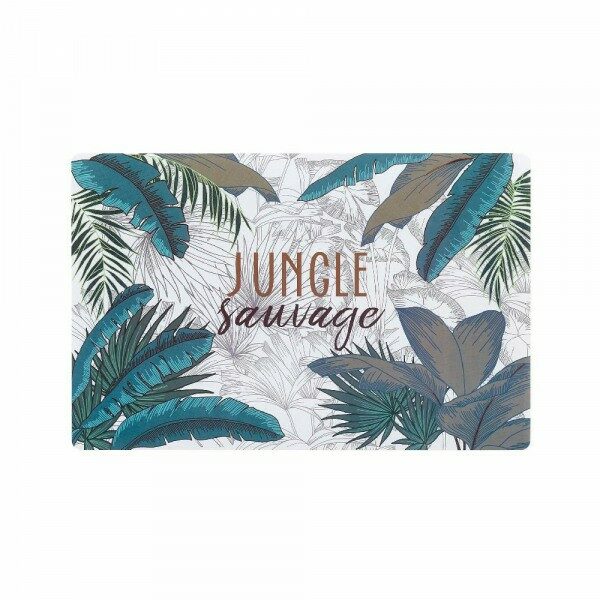 Set de table pp opaque 28,5x44cm JUNGLE SAUVAGE - D INT