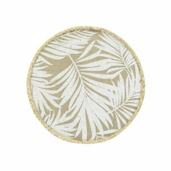 Set de table jute imp d38cm PALAM - D INT