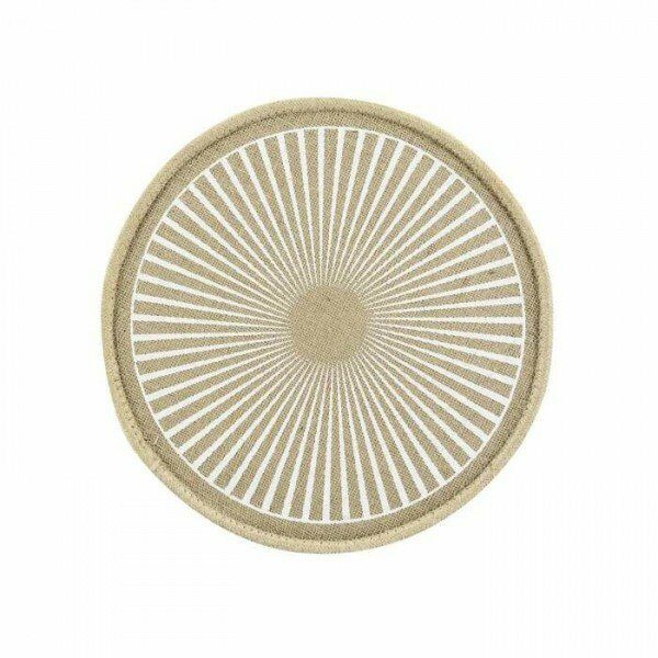 Set de table jute imp d38cm SOLEIMIO - D INT