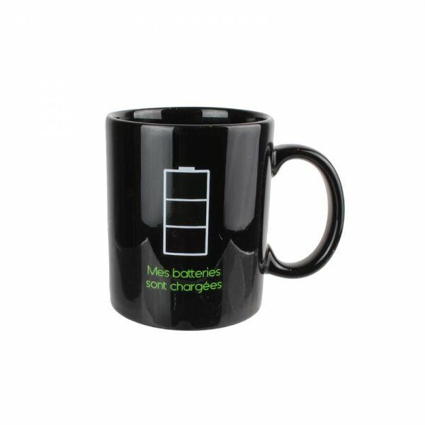 Mug thermique noir 30 cl - CDISTR