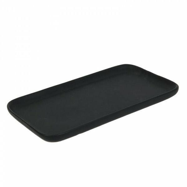 Plat a cake rectangulaire mirage m6 cannelle/beige/noir  -CDISTR