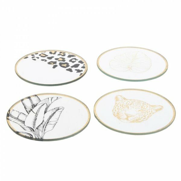 Dessous de verre x4 natural wild - CDISTR
