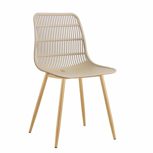 Chaise beige ELSIE - LC