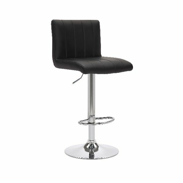 Chaise noire RITA BARSTOOL-LC