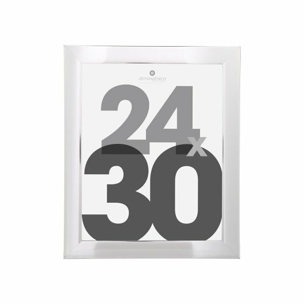 Cadre photo plast argent 24x30 LISE - ATM