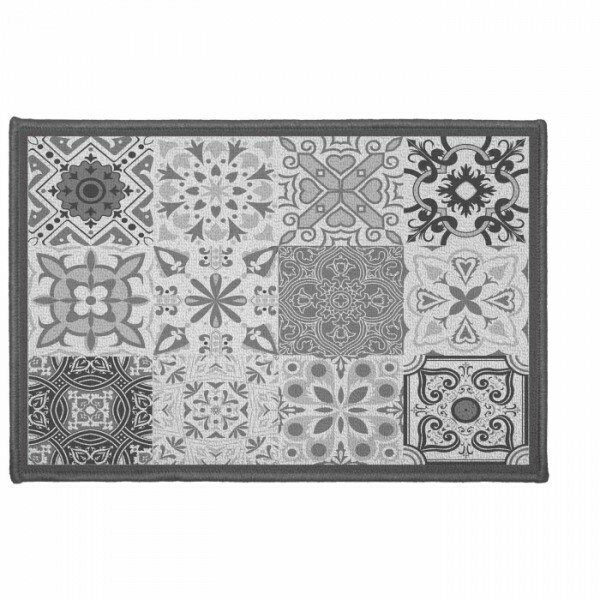 Tapis 40x60 cm imp gris PERSANE - D INT