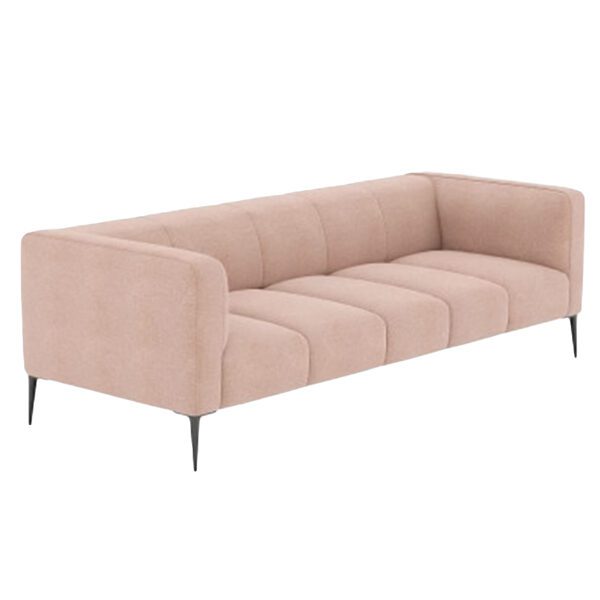 Canapé 3P rose des bois MICHELLE - AQN