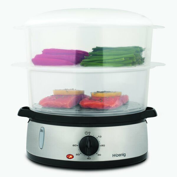 Cuiseur vapeur multifonction 12L - H KOENIG