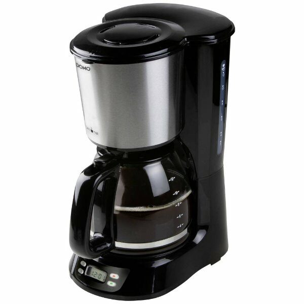 Cafetiere noir inox 12 tasses - DOMO
