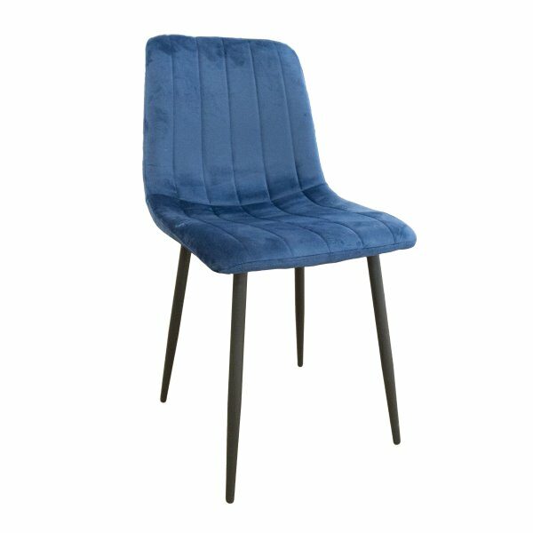 Chaise dark peacock LINEN - PLS