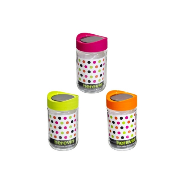 POT de 660 cc - Couleurs combinée - Couvercle transparent