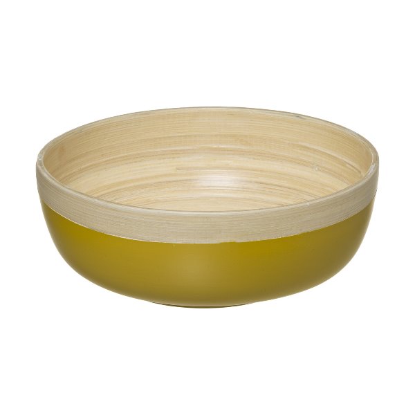 Saladier bambou 20cm moutarde MODERN - FSS