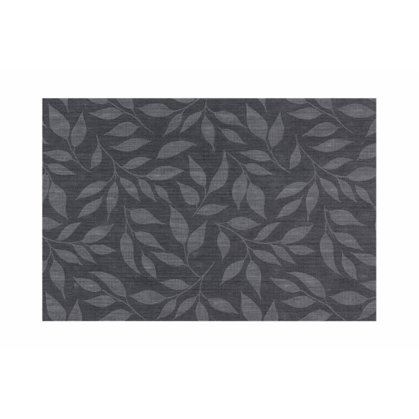 Set de table tex alice noir 50x35, noir